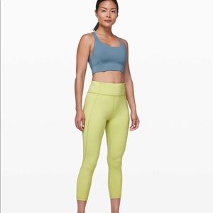 Lululemon Time To Sweat 23” crop NWT